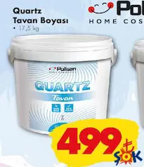 POLİSAN QUARTZ TAVAN BOYASI 17,5 KG POLİSAN QUARTZ TAVAN BOYASI 17,5 KG